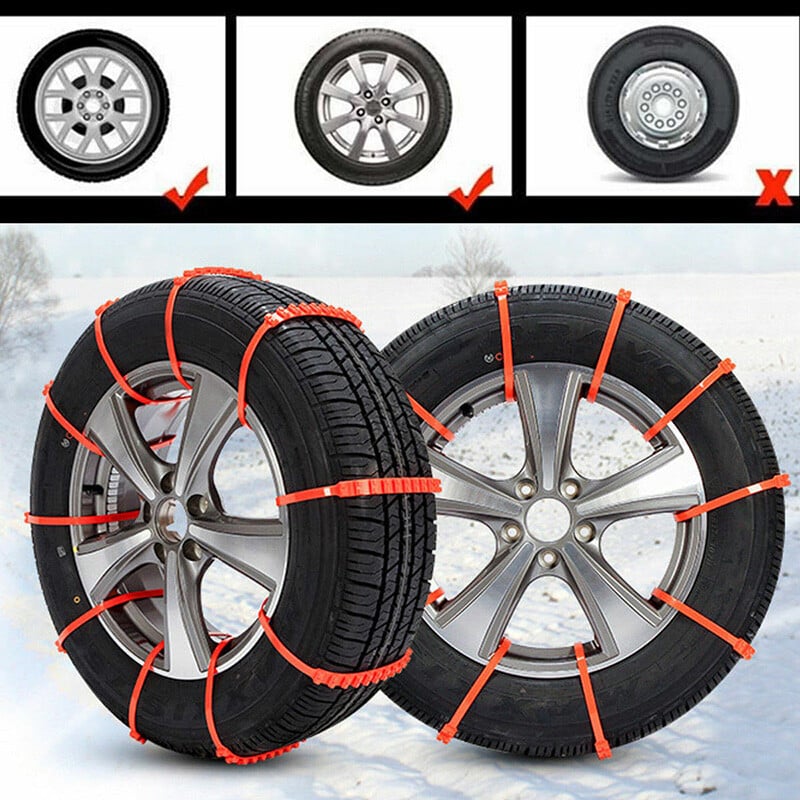 (🎅Early Christmas Sale - 50% OFF) 🎁Beef tendon material super friction car snow chain