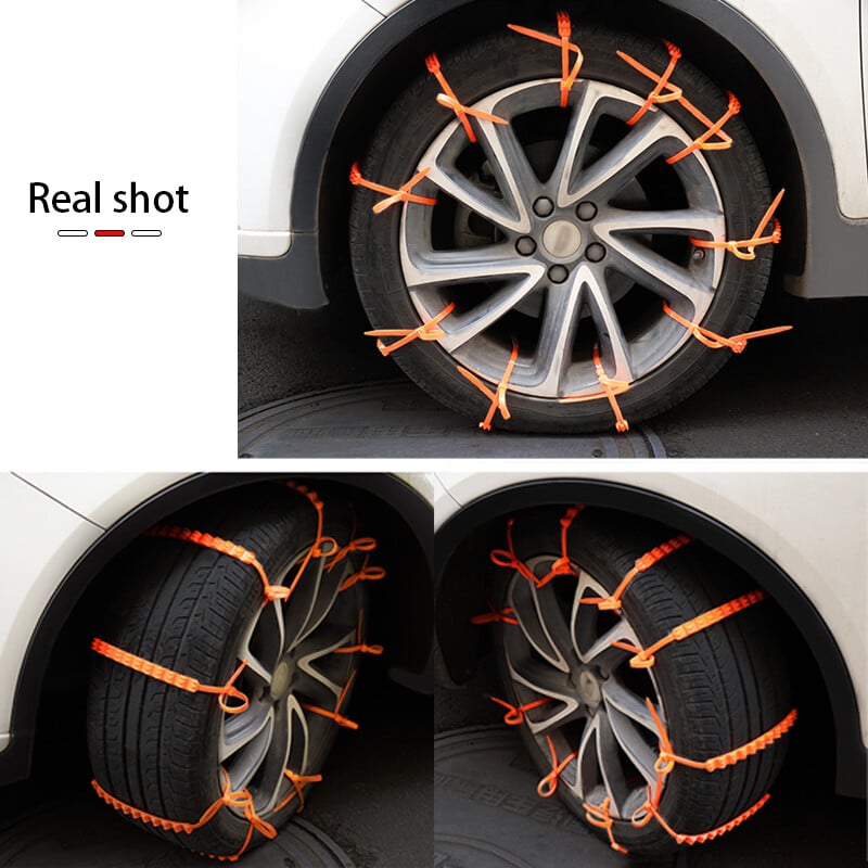 (🎅Early Christmas Sale - 50% OFF) 🎁Beef tendon material super friction car snow chain