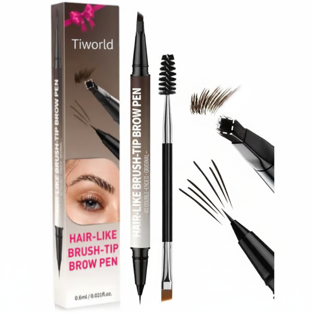 ✨ 4D Brow Pen – For Natural, All-Day Eyebrow & Eyeliner Perfection! 💁‍♀